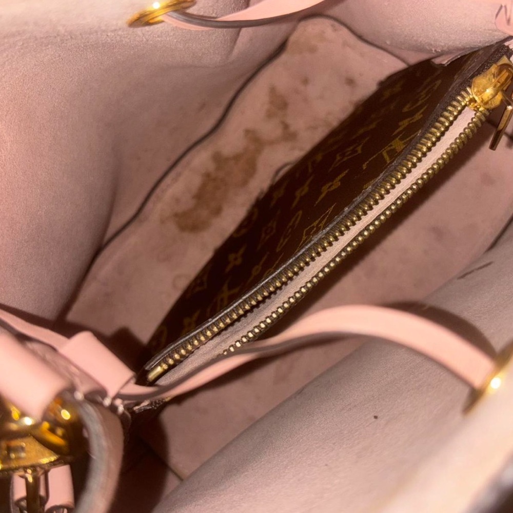 Louis Vuitton Brown & Pink Neonoe Bag. - Picture 2 of 10